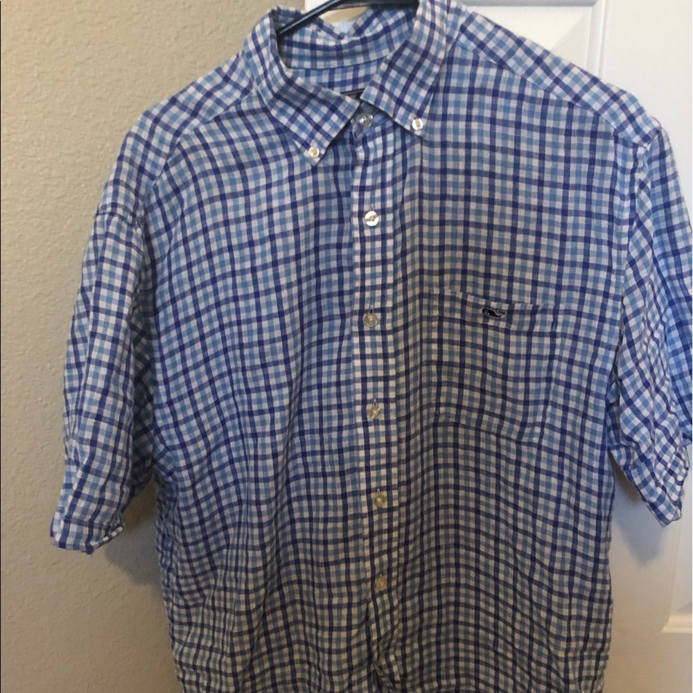 Vineyard Vines linen button up